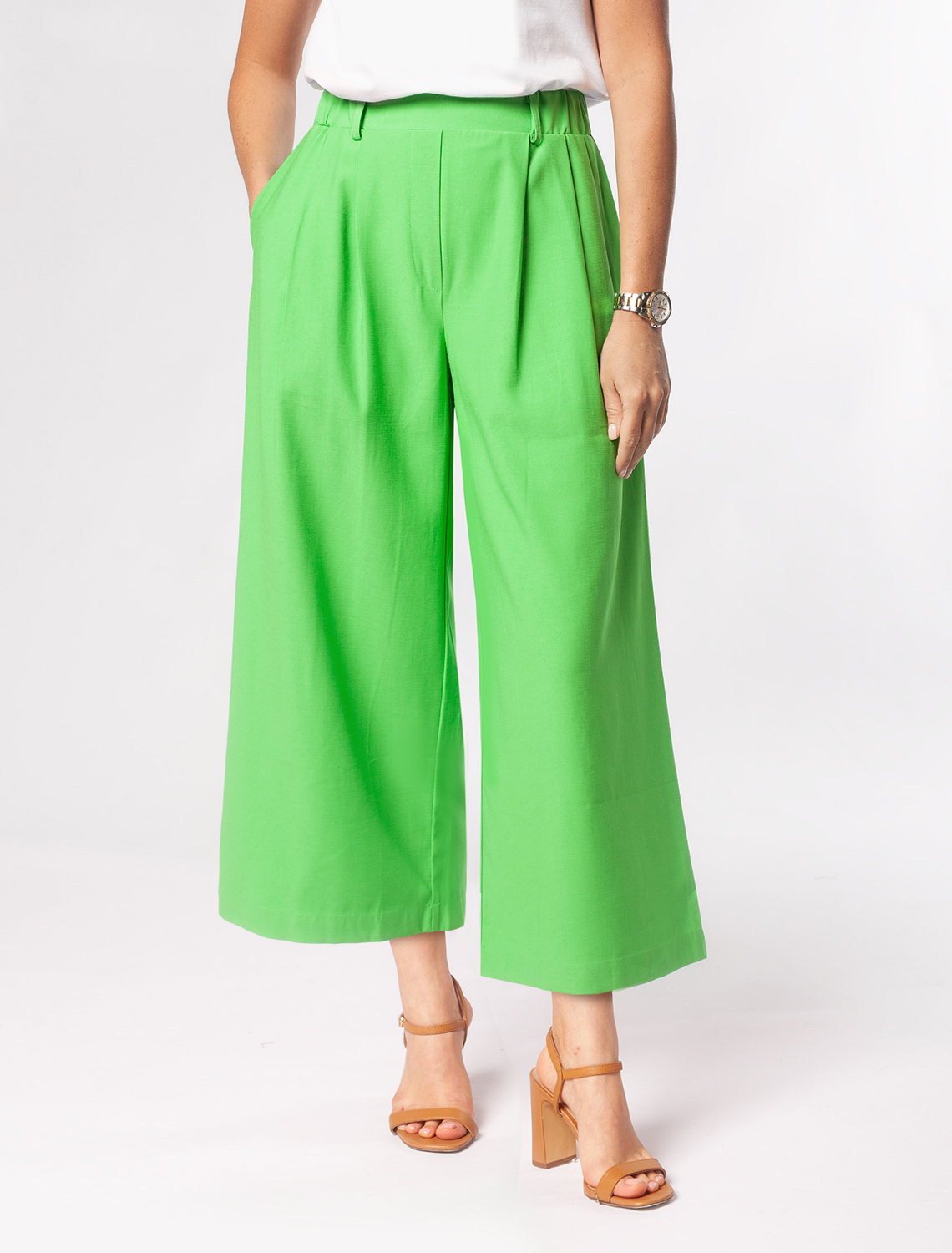 картинка Брюки женские светло-зеленый от магазина Одежда+
